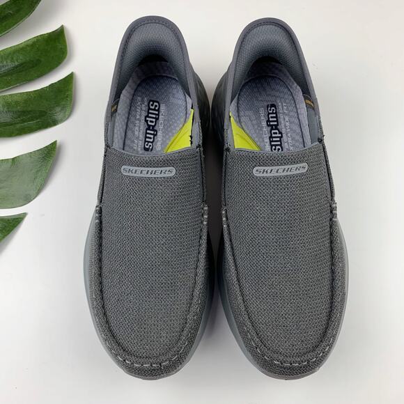 Skechers Hands Free Slip-ins Relaxed Fit Parson Ralven Comfort Shoes Mens 9.5 WW - Picture 2 of 10